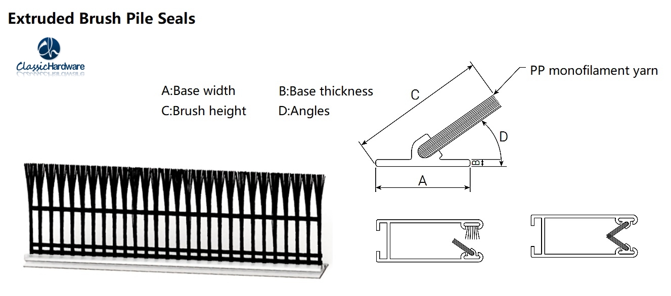 Brush Pile Seals